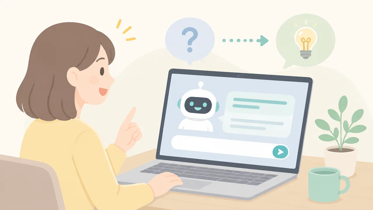 ChatGPTの使い方を初心者向けに解説｜始め方と質問のコツ