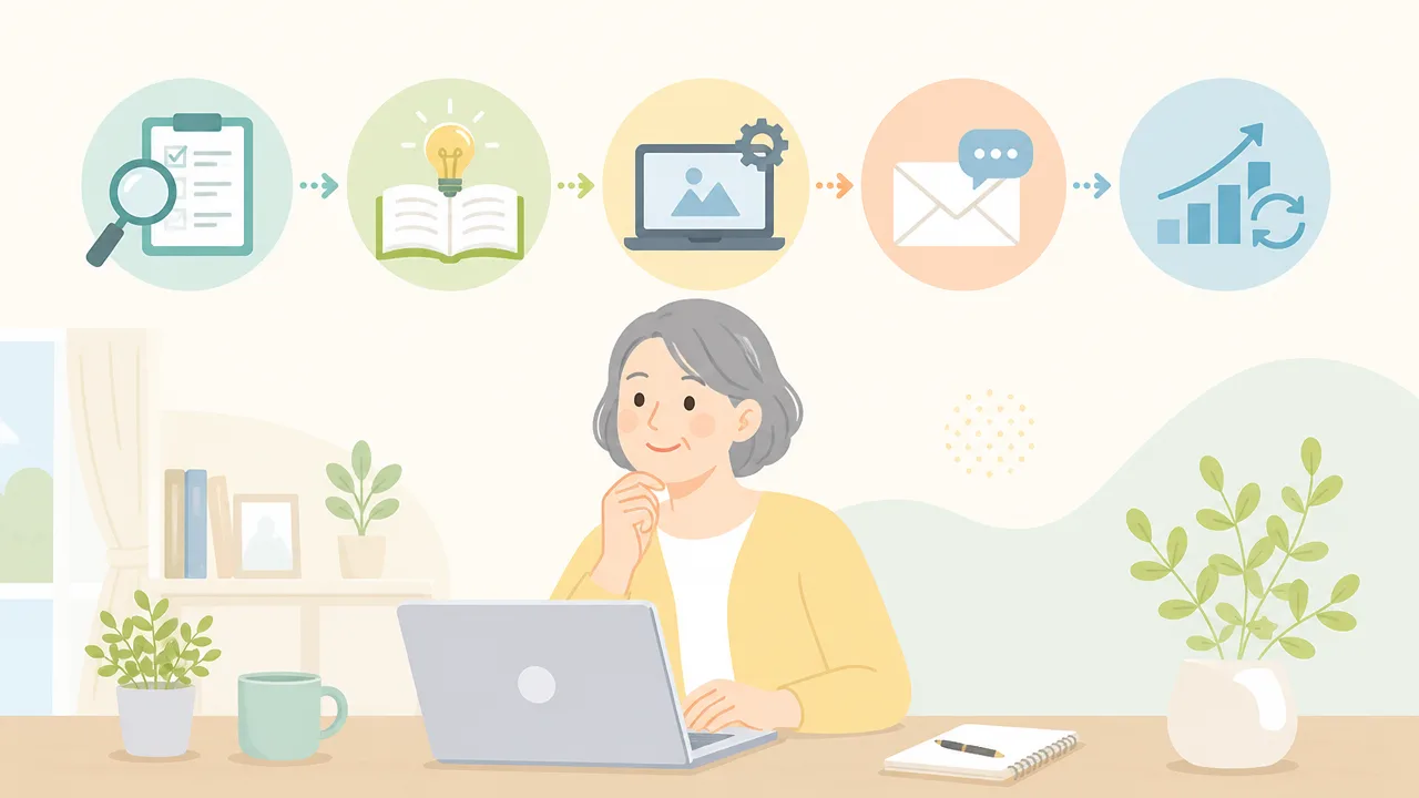AI副業初心者の始め方｜50代から無理なく収入源を作る5ステップ