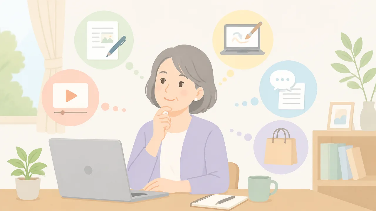 AI副業初心者の始め方｜50代から無理なく収入源を作る5ステップ