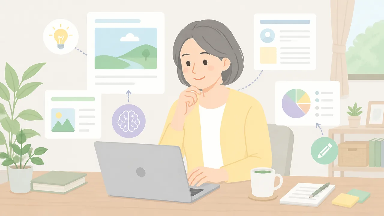 AI副業初心者の始め方｜50代から無理なく収入源を作る5ステップ
